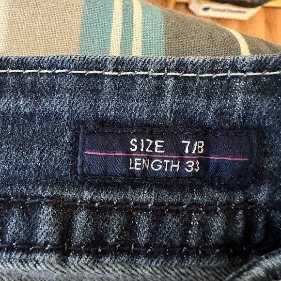 Vigoss, Women's Blue Jeans The New York Boot Cut, Size 7 - Picture 3 of 11